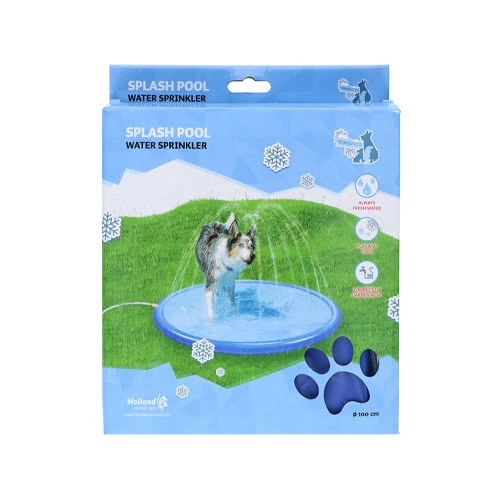 CoolPets Splash Pool Water Sprinkler 1 CoolPets Splash Pool Water Sprinkler