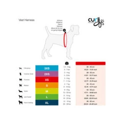 Curli Vest Harness Merino -Tierfreunde Günstiges Geschäft curli vest harness merino black 175267 0500 none