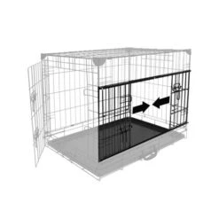 Duvo+ Hundekäfig Mit Schiebetür -Tierfreunde Günstiges Geschäft duvo hondenbench schuifdeur 180655 0500 none