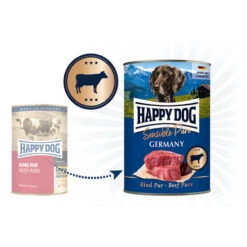 Happy Dog Sensible Pure Germany -Tierfreunde Günstiges Geschäft happy dog rind pur 193613 0500 none