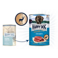 Happy Dog Sensible Pure Sweden 7 Happy Dog Sensible Pure Sweden -Tierfreunde Günstiges Geschäft happy dog wild pur 193637 0500 none
