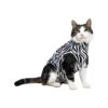 Medical Pet Shirt Katze Zebra-Muster