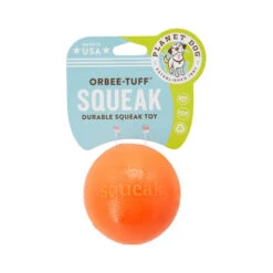 Planet Dog Orbee Tuff Squeak Ball - Orange -Tierfreunde Günstiges Geschäft planet dog orbee tuff squeak ball oranje 168513 0500 none