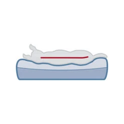 Trixie Vital Matratze Bendson - Dunkelbraun/Beige -Tierfreunde Günstiges Geschäft trixie vitaal matras bendson donkerbruinbeige 178699 0500 none