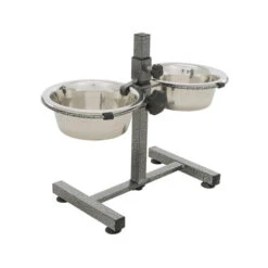 Trixie Hundebar Mit Edelstahl-Futternäpfen -Tierfreunde Günstiges Geschäft trixie voerstandaard rvs 191053 0500 none