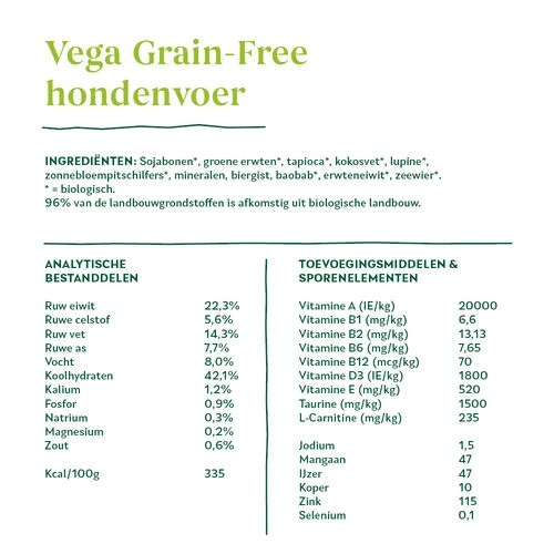 Yarrah - Bio Trockenfutter Vega Getreidefrei 5 Yarrah - Bio Trockenfutter Vega Getreidefrei – Bild 5